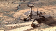 On January 25, 2004, the Mars rover Opportunity landed in the Eagle crater