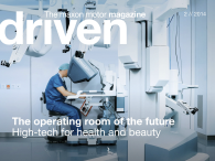 The latest issue of driven is all about state-of-the-art medical technology, like the da Vinci surgical robot